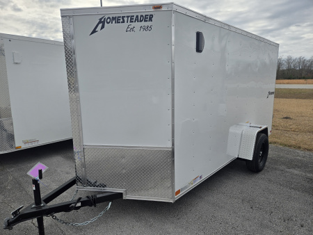New 2026 Homesteader Trailer 612 Intrepid Barn Doors Cargo / Enclosed Trailer