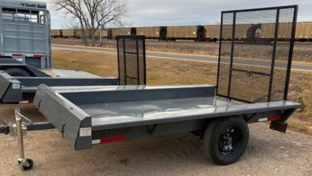 New 2025 Aulick Industries Aulick MFG 1.4.8.3 Utility Trailer