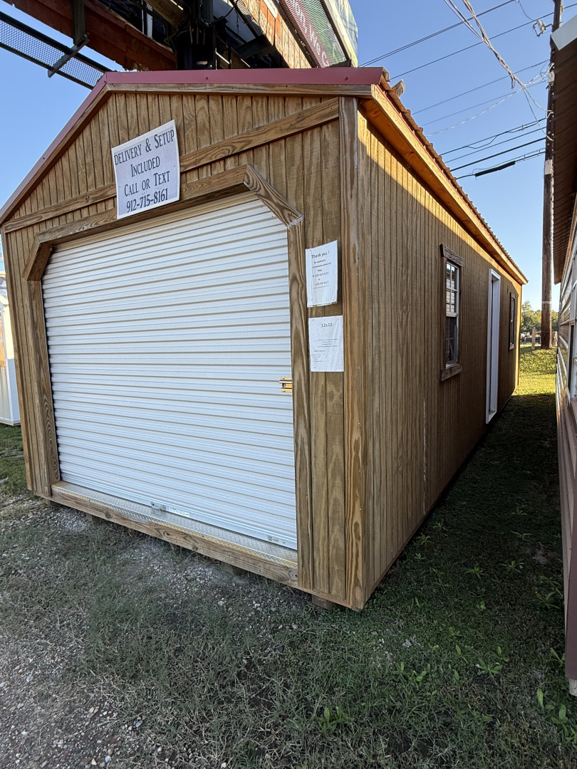 New 2025 12x32 Yoder Portable Garage