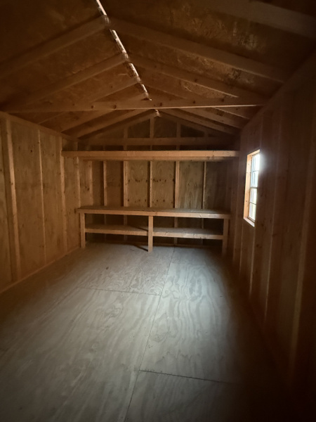 New 2025 12x32 Yoder Portable Garage