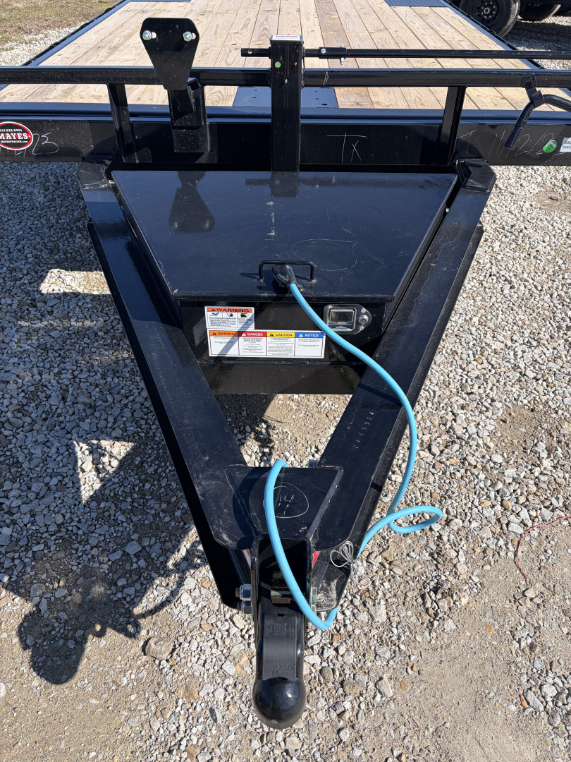 New 2026 PJ Trailers T8222 Tilt Trailer DECKOVER 102X22 TA (GVW:14000) BLACK