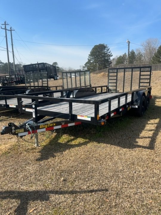 New 10PI-18 Big Tex Tandem Utility Trailers