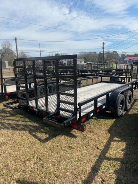 New 10PI-18 Big Tex Tandem Utility Trailers