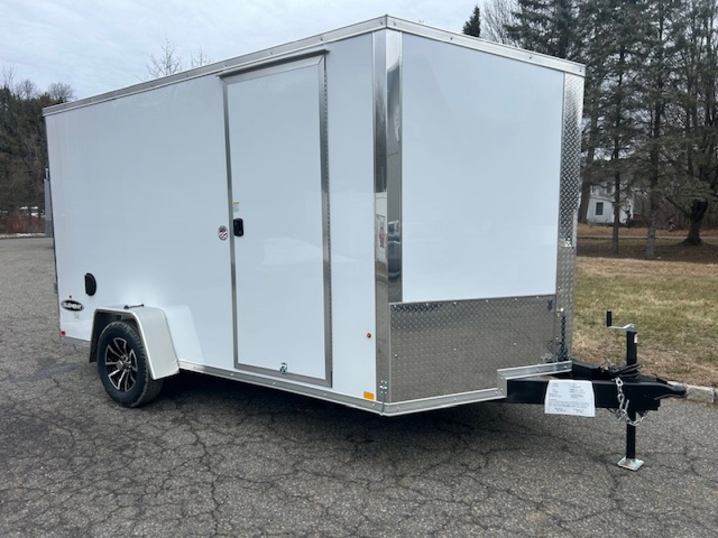 Example Trailer Picture New EXAMPLE / 2025 Look Trailers 7X12 Single Axle with Brakes Cargo ...