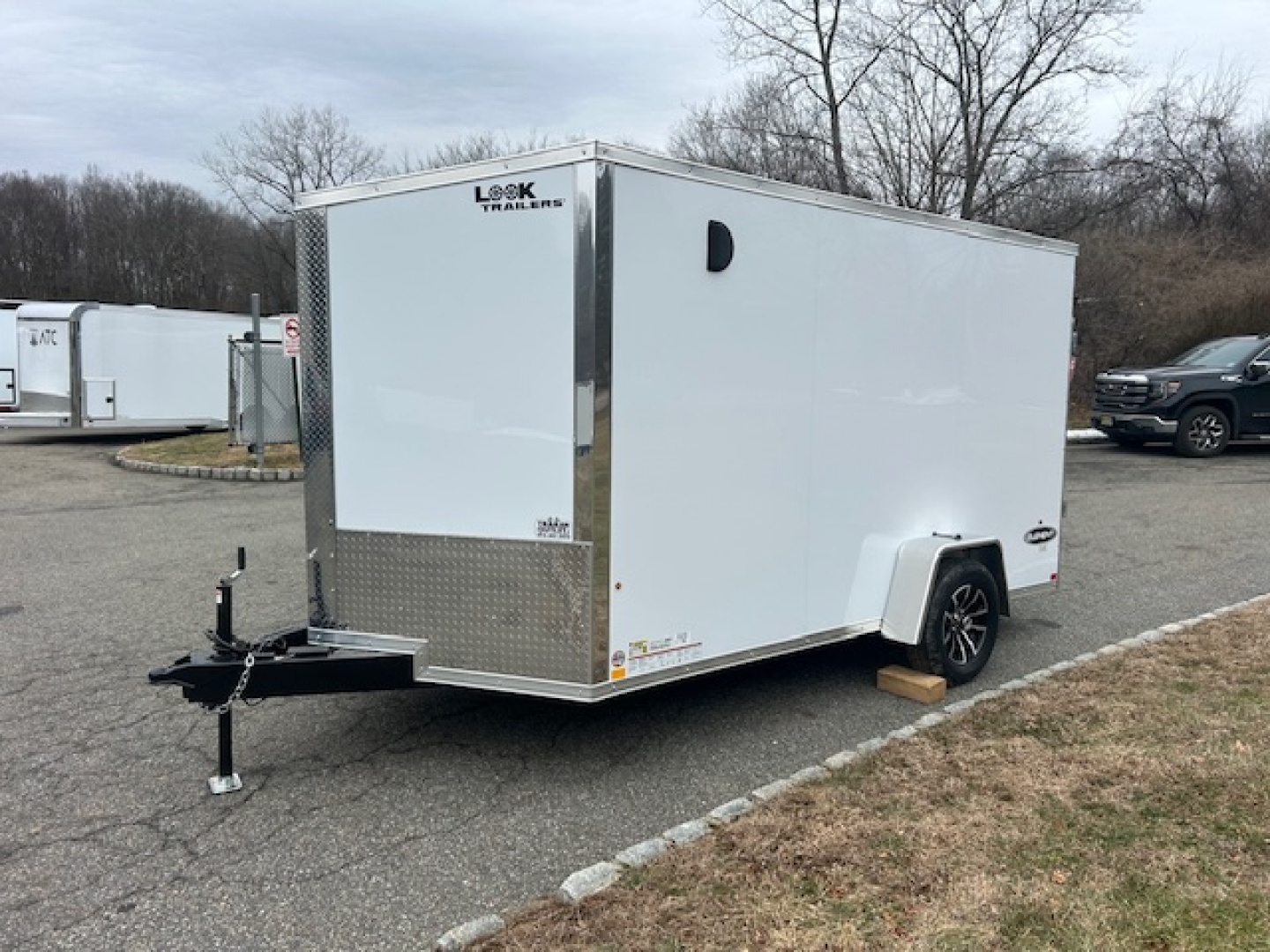 Example Trailer Picture New EXAMPLE / 2025 Look Trailers 7X12 Single Axle with Brakes Cargo ...