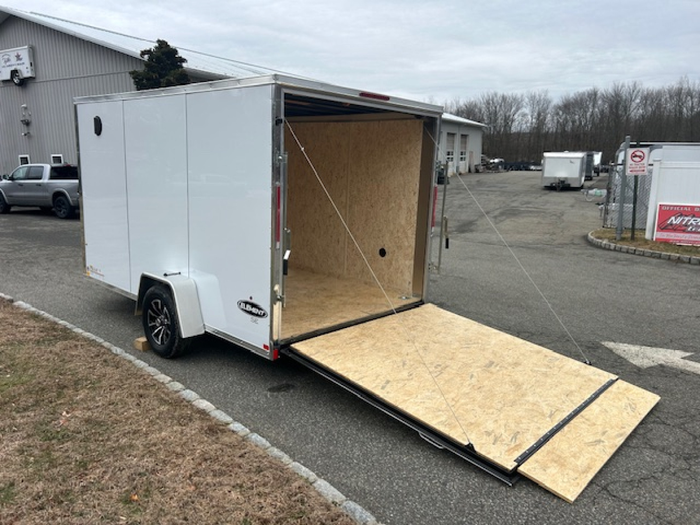 Example Trailer Picture New EXAMPLE / 2025 Look Trailers 7X12 Single Axle with Brakes Cargo ...