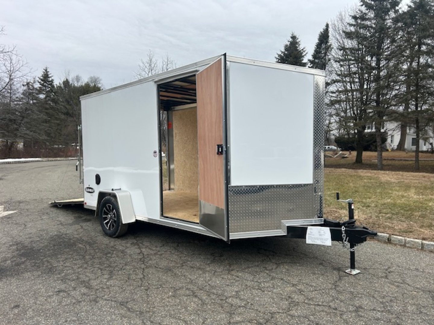 Example Trailer Picture New EXAMPLE / 2025 Look Trailers 7X12 Single Axle with Brakes Cargo ...