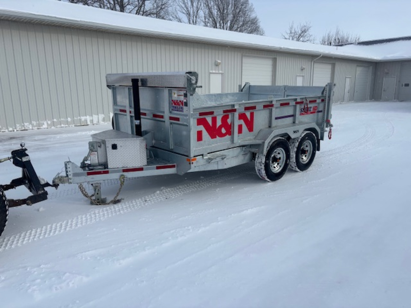 New 2026 N & N Trailers 7x12 15K Dump Trailer