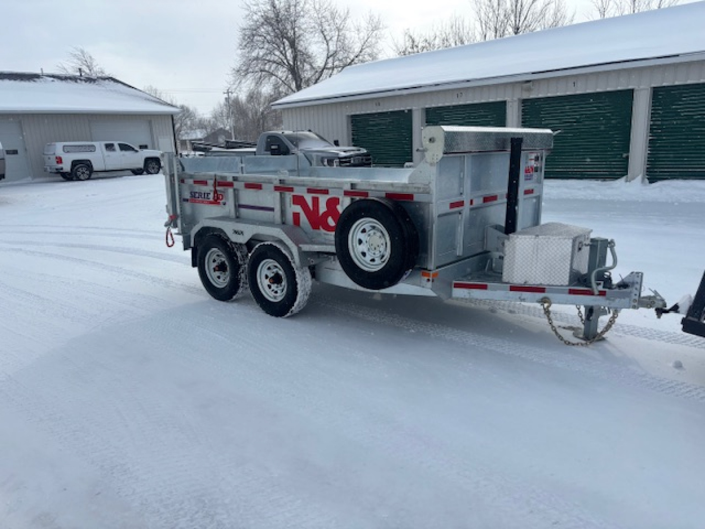 New 2026 N & N Trailers 7x12 15K Dump Trailer