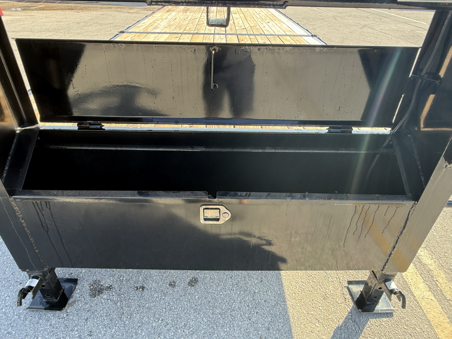 New 2025 Sure-Trac 8.5x24+4 Standard Duty 15K GN Beavertail Deckover Trailer