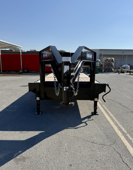 New 2025 Sure-Trac 8.5x24+4 Standard Duty 15K GN Beavertail Deckover Trailer