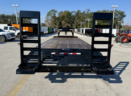 New 2025 Sure-Trac 8.5x24+4 Standard Duty 15K GN Beavertail Deckover Trailer