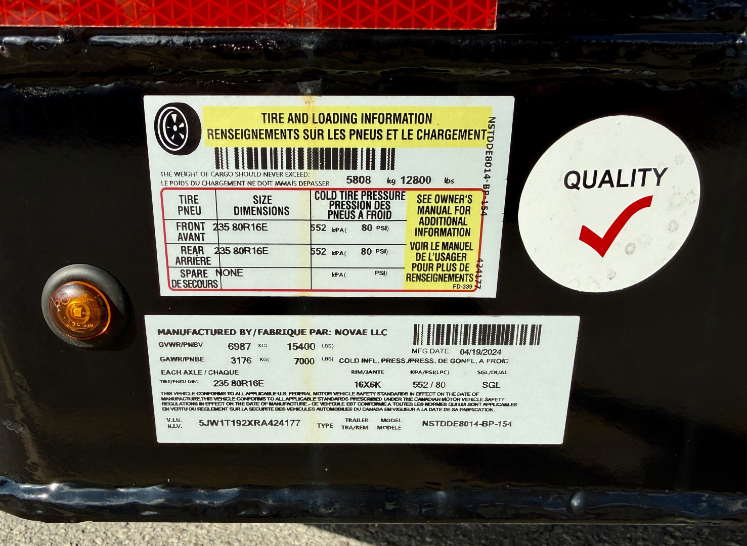 New 2024 Sure-Trac 7X14 15.4K Drop Deck Equipment Trailer