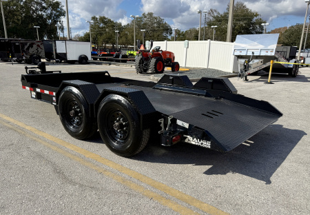 New 2024 Sure-Trac 7X14 15.4K Drop Deck Equipment Trailer