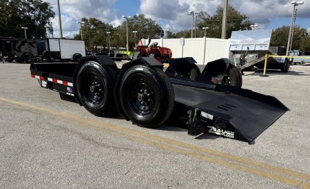 New 2024 Sure-Trac 7X14 15.4K Drop Deck Equipment Trailer