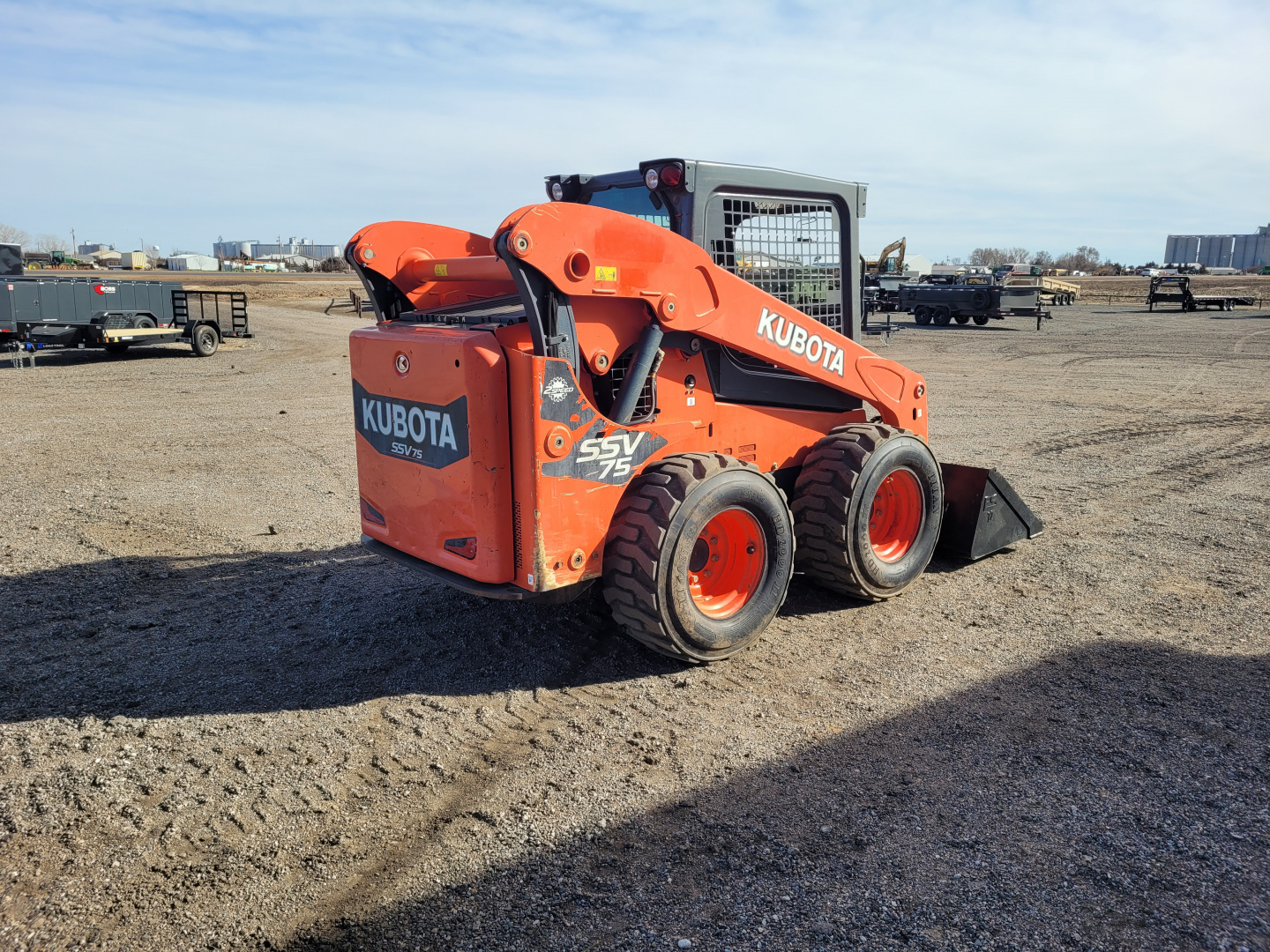 Used 2019 Kubota SSV75 Skid Steer