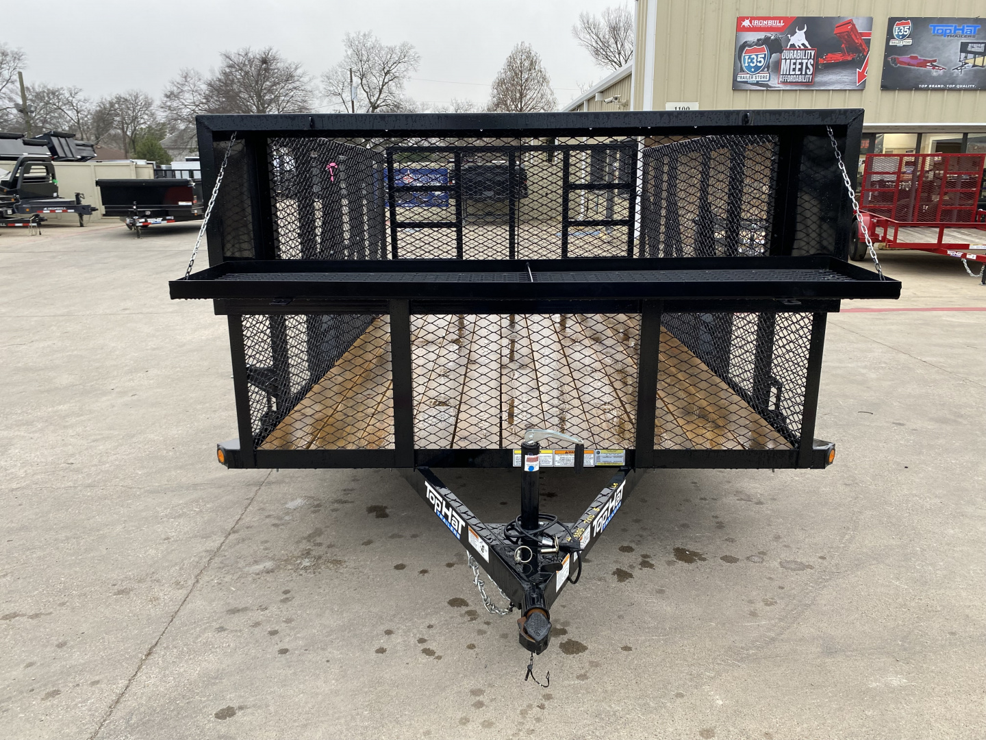 New 2026 Top Hat Trailers 12X83 LS Landscape Trailer