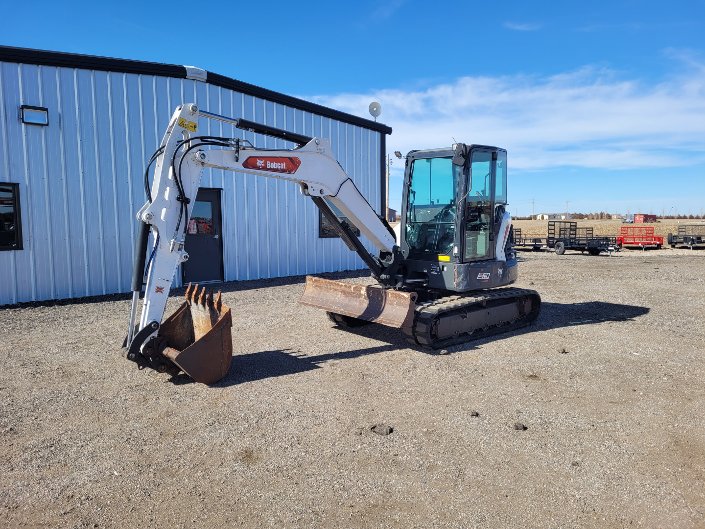 Used 2022 Bobcat E60 Mini Excavator
