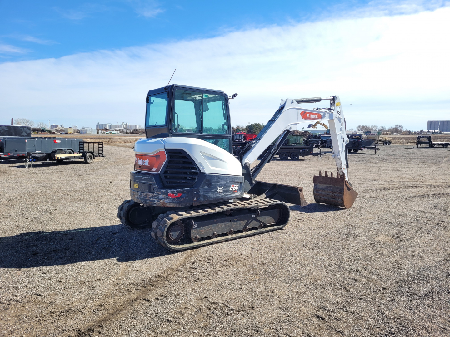 Used 2022 Bobcat E60 Mini Excavator