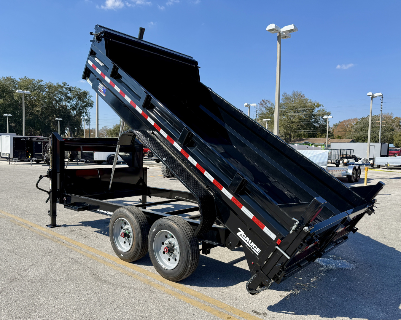 New 2025 Sure-Trac 7x14 Pro Series Telescopic GN 17.6K Dump Trailer
