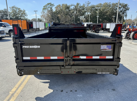 New 2025 Sure-Trac 7x14 Pro Series Telescopic GN 17.6K Dump Trailer