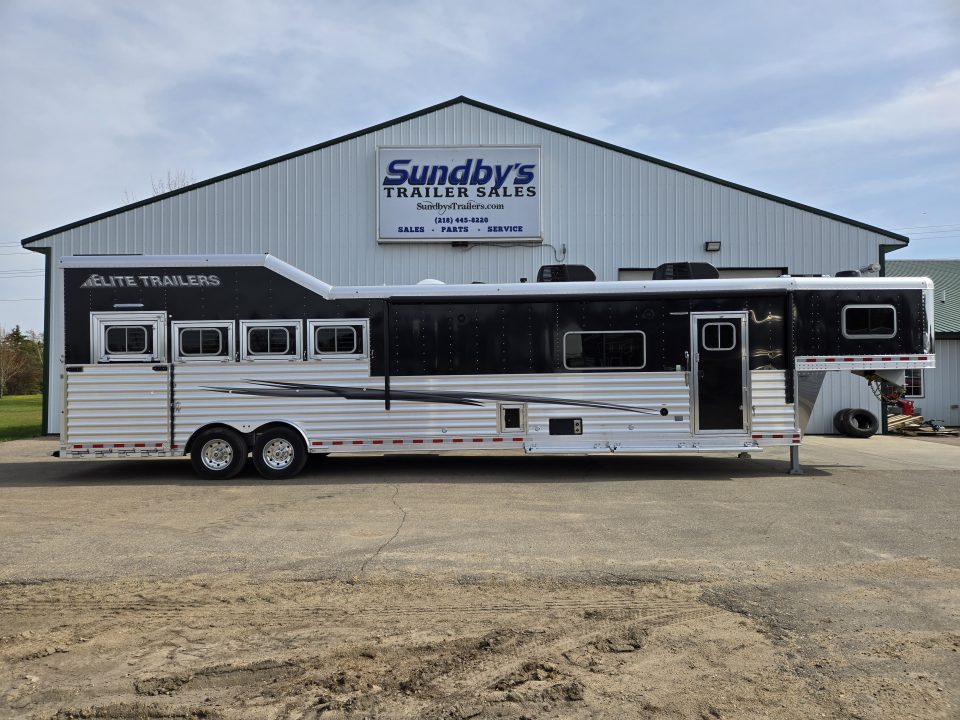 New 2026 Elite Trailers 4H Outlaw Conversion Horse Trailer