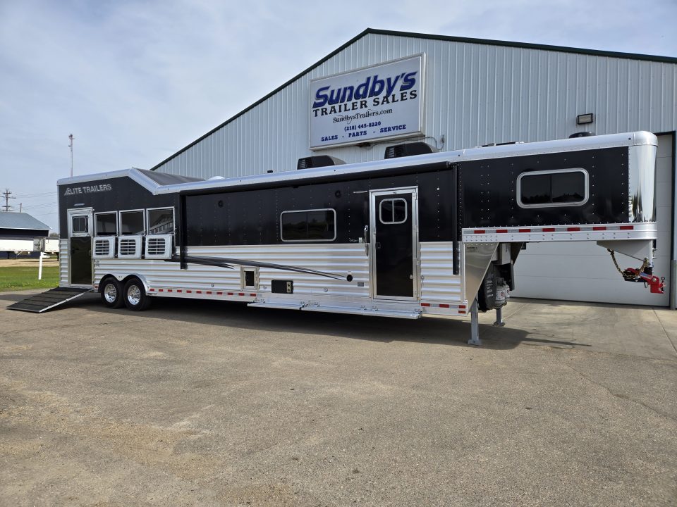 New 2026 Elite Trailers 4H Outlaw Conversion Horse Trailer