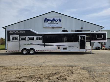 New 2026 Elite Trailers 4H Outlaw Conversion Horse Trailer
