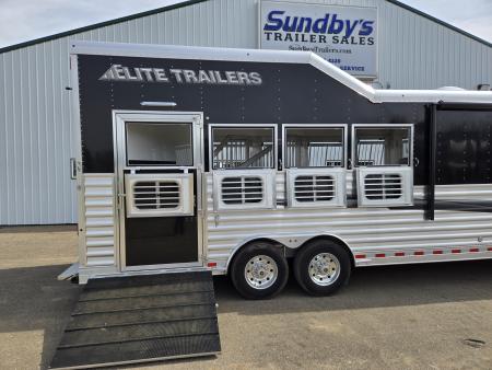 New 2026 Elite Trailers 4H Outlaw Conversion Horse Trailer