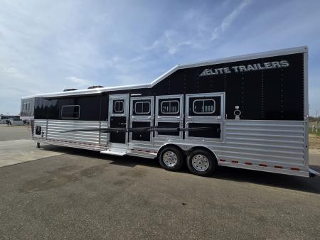 New 2026 Elite Trailers 4H Outlaw Conversion Horse Trailer