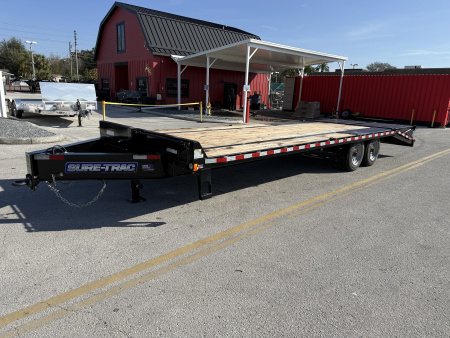 New 2025 Sure-Trac 8.5x20+5 HD LP Beavertail 17.6K Deckover Trailer