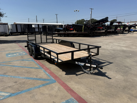 New 2026 Top Hat Trailers MP16x83 Utility Trailer