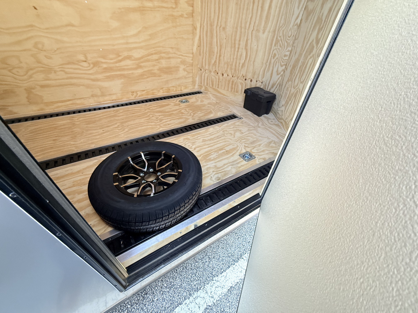 New 2026 Rock Solid Cargo 7x16 Motorcycle Trailer