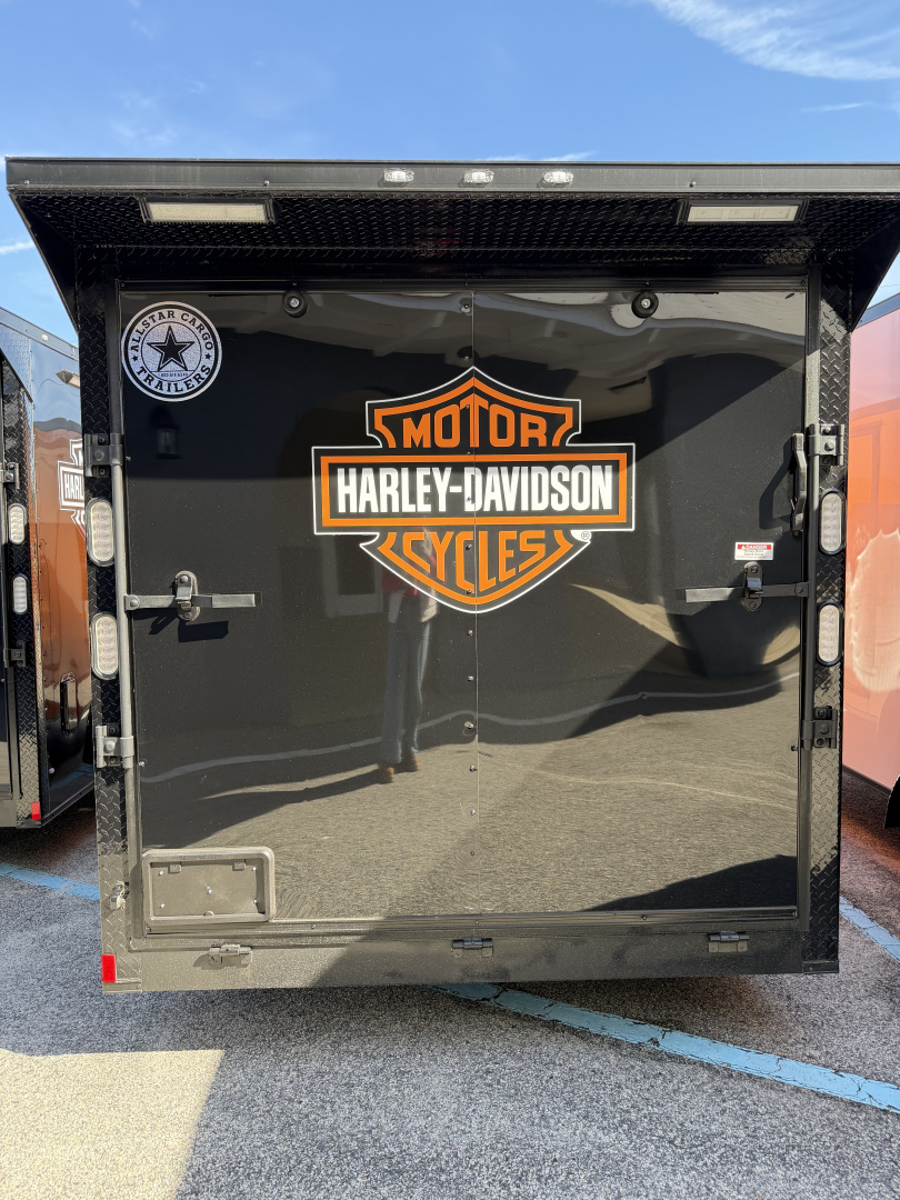 New 2026 Rock Solid Cargo 7x16 Motorcycle Trailer