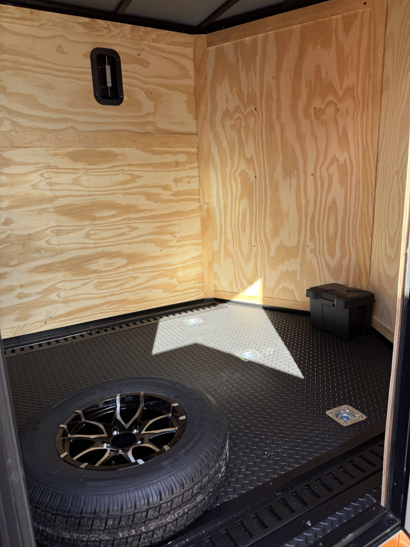 New 2026 Rock Solid Cargo 7x16 Motorcycle Trailer