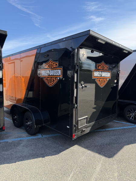 New 2026 Rock Solid Cargo 7x16 Motorcycle Trailer