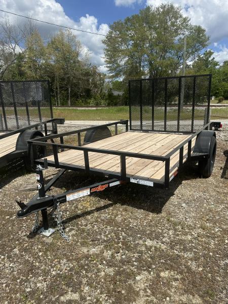New 76x10 D2E Economy Utility Trailer