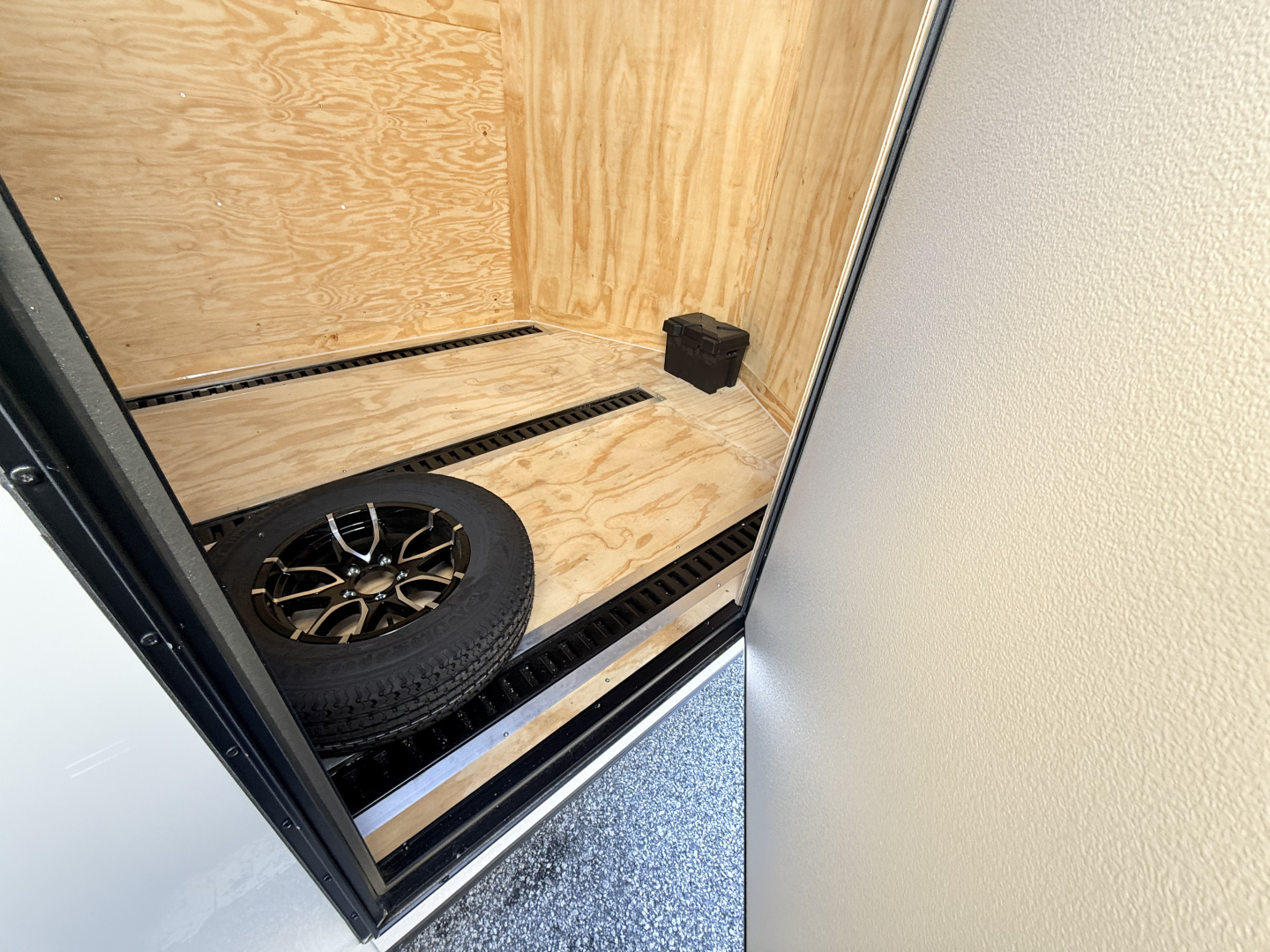 New 2026 Rock Solid Cargo 7x16 Motorcycle Trailer