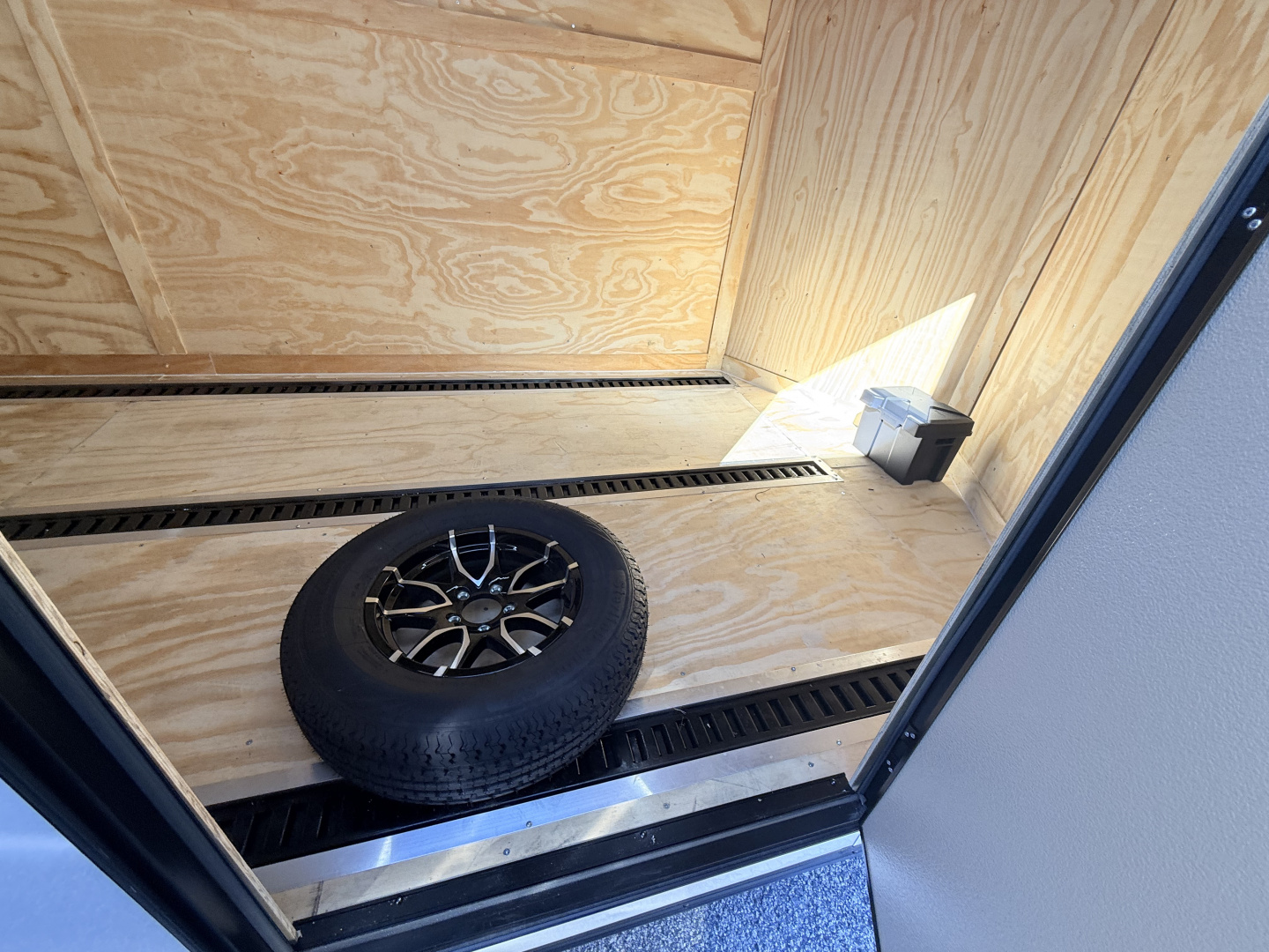 New 2026 Rock Solid Cargo 7x16 Motorcycle Trailer