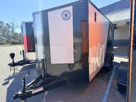 New 2026 Rock Solid Cargo 7x16 Motorcycle Trailer