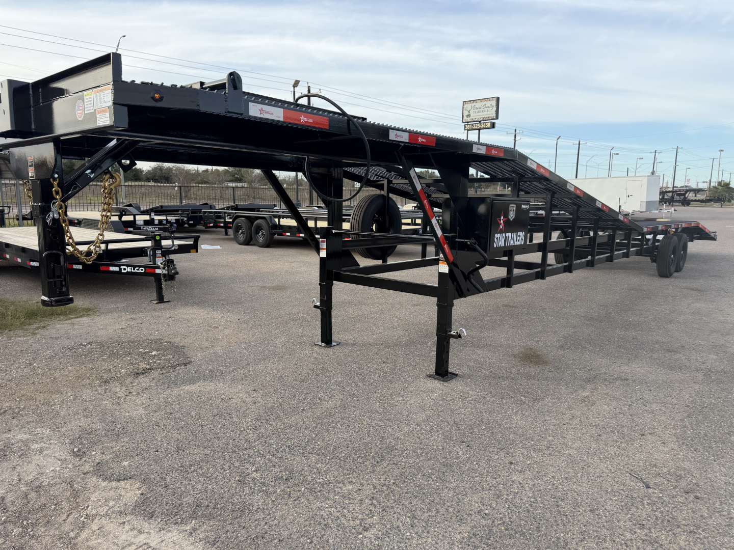 New 2026 5 Star Trailers 48ft Low Pro 3 Car Hauler