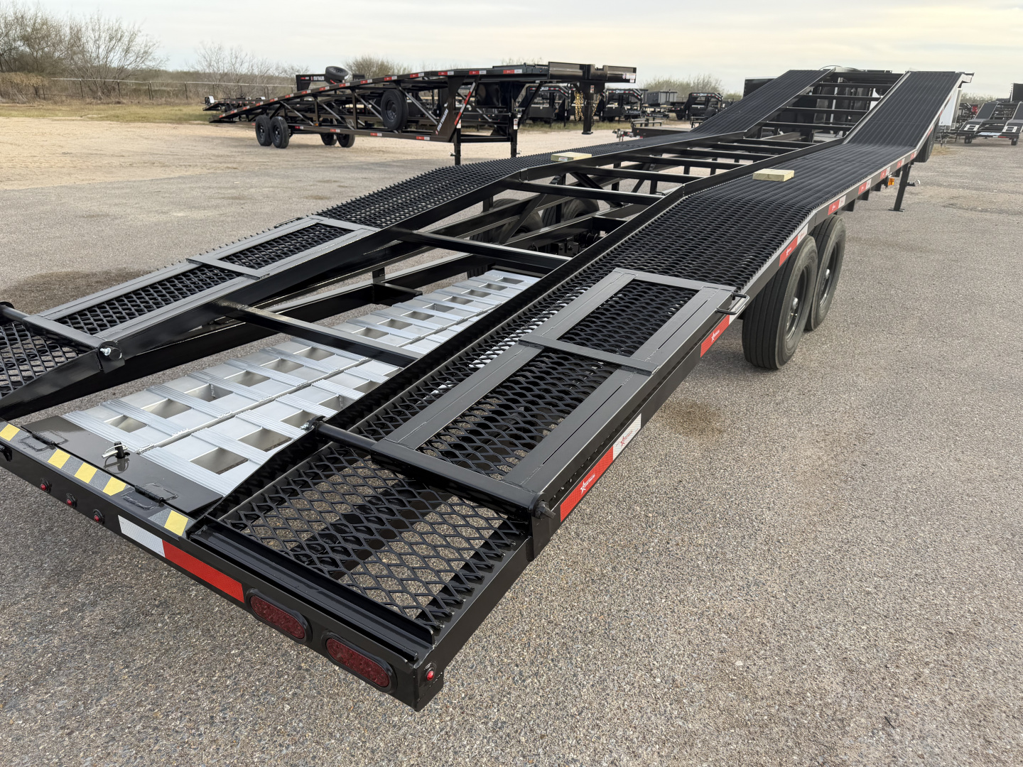 New 2026 5 Star Trailers 48ft Low Pro 3 Car Hauler