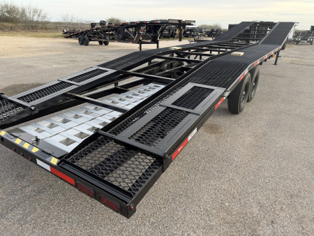 New 2026 5 Star Trailers 48ft Low Pro 3 Car Hauler