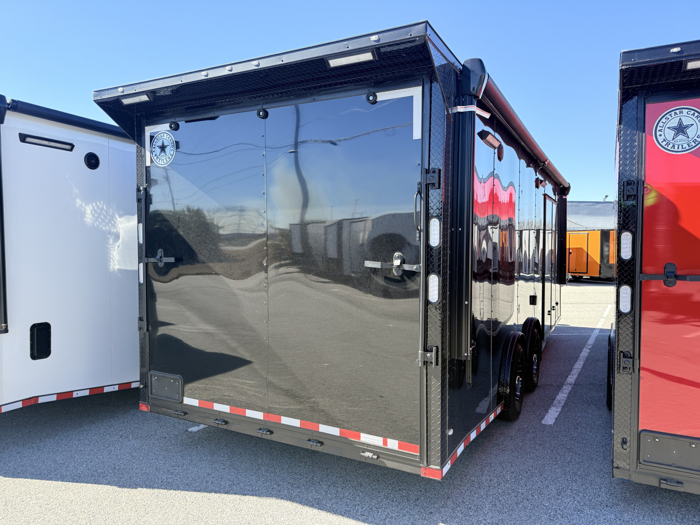 New 2026 Rock Solid Cargo 8.5x24TA4 Car / Racing Trailer