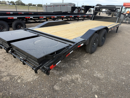 New 2026 Delco Trailers 102x24ft Gooseneck Equipment Trailer