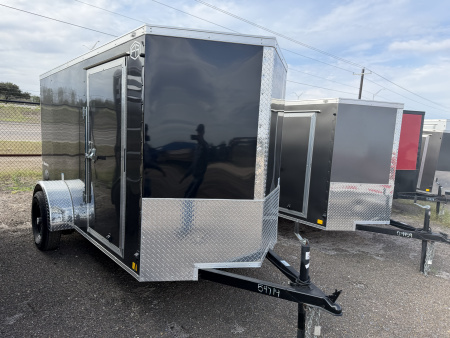 New 2026 Continental Cargo 5x10ft Cargo / Enclosed Trailer