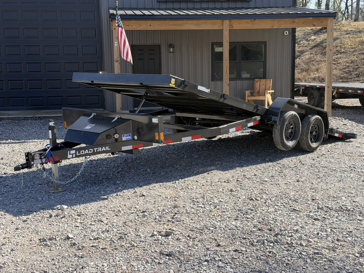 New 2026 Load Trail 83X20 TM RAPID Tilt Trailer 7K GVWR WIRELESS REMOTE