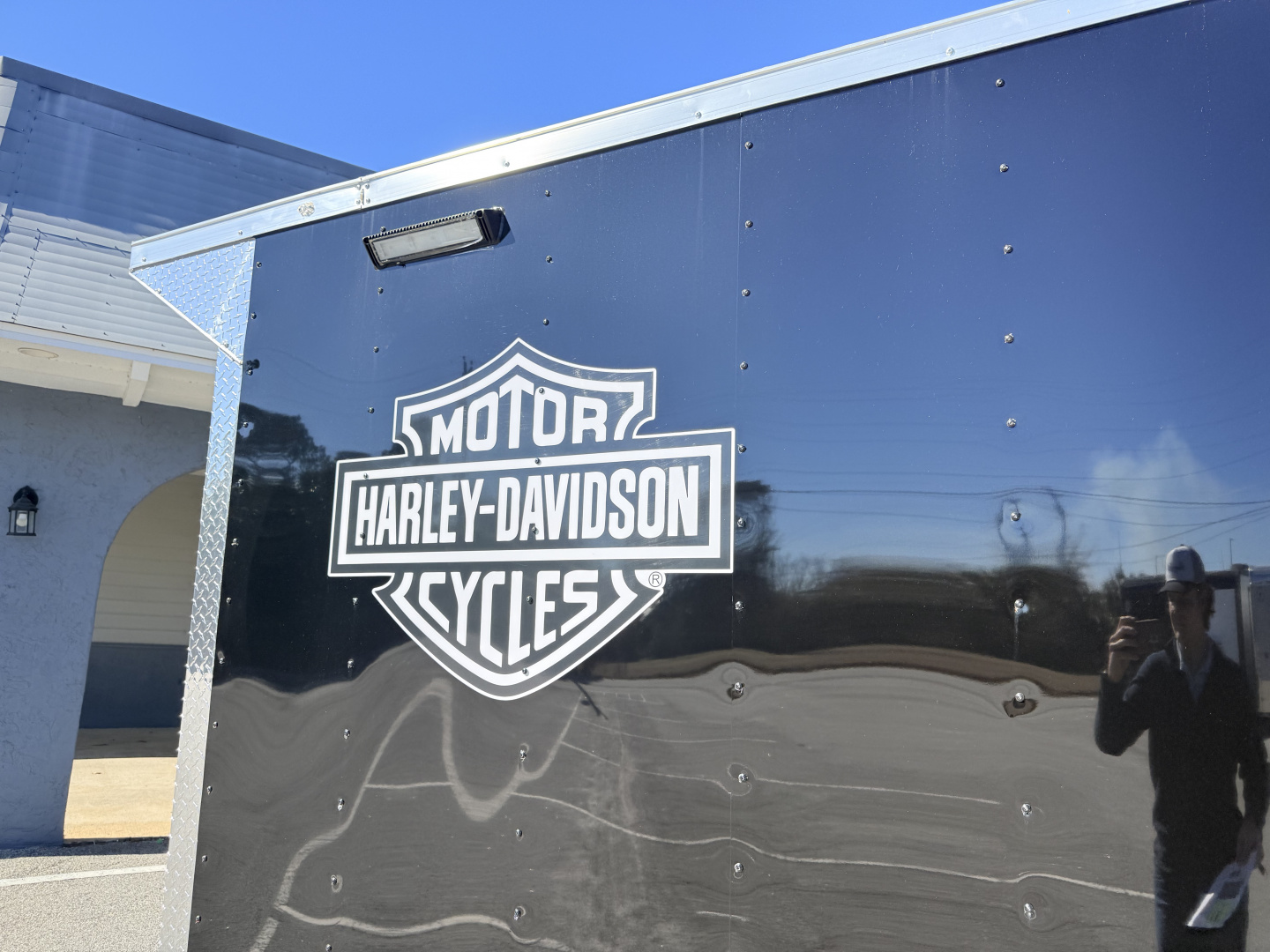 New 2026 Rock Solid Cargo 7x16 Motorcycle Trailer