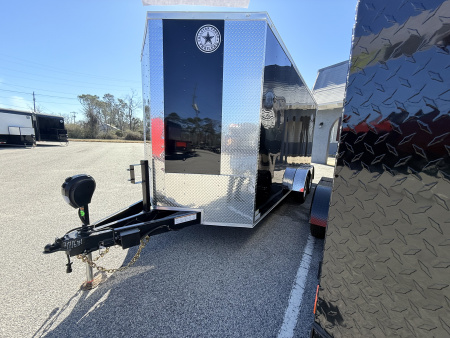 New 2026 Rock Solid Cargo 7x16 Motorcycle Trailer