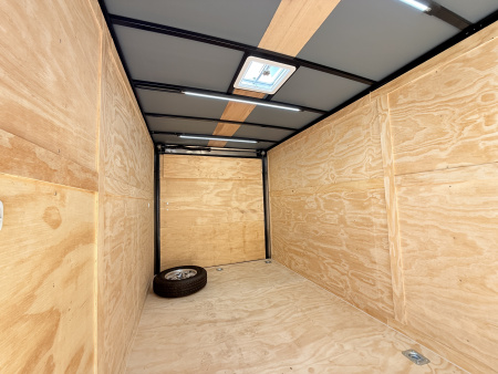 New 2026 Rock Solid Cargo 7x16 Motorcycle Trailer